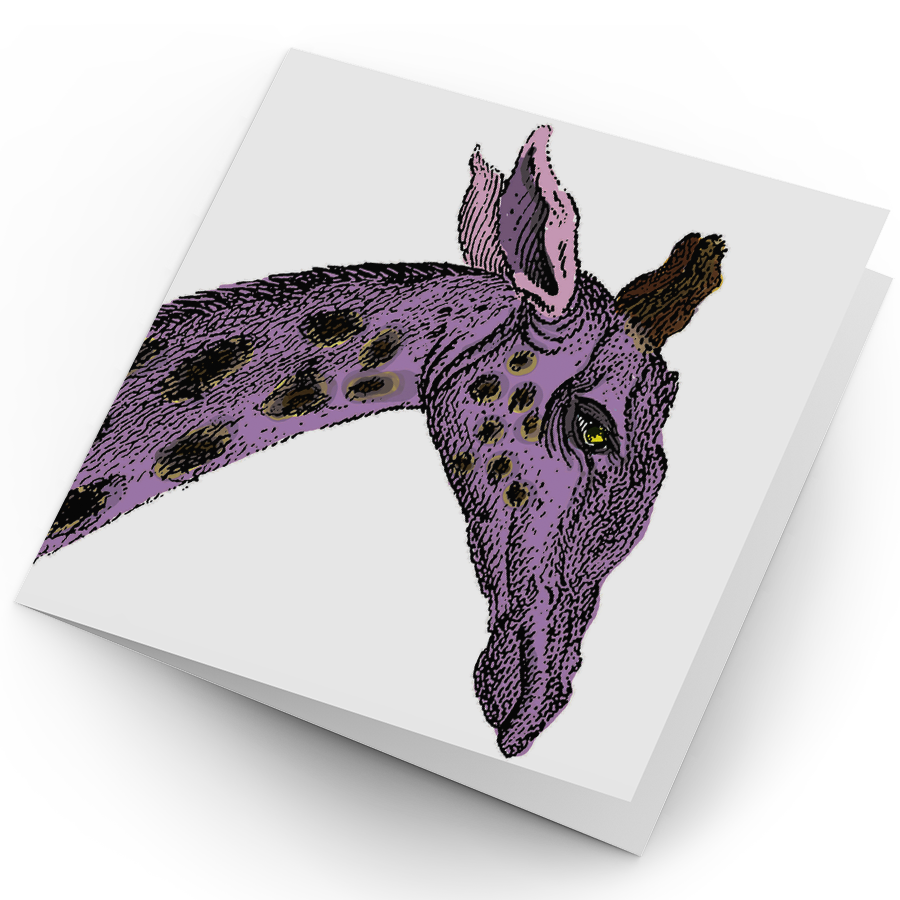 Giraffe Card
